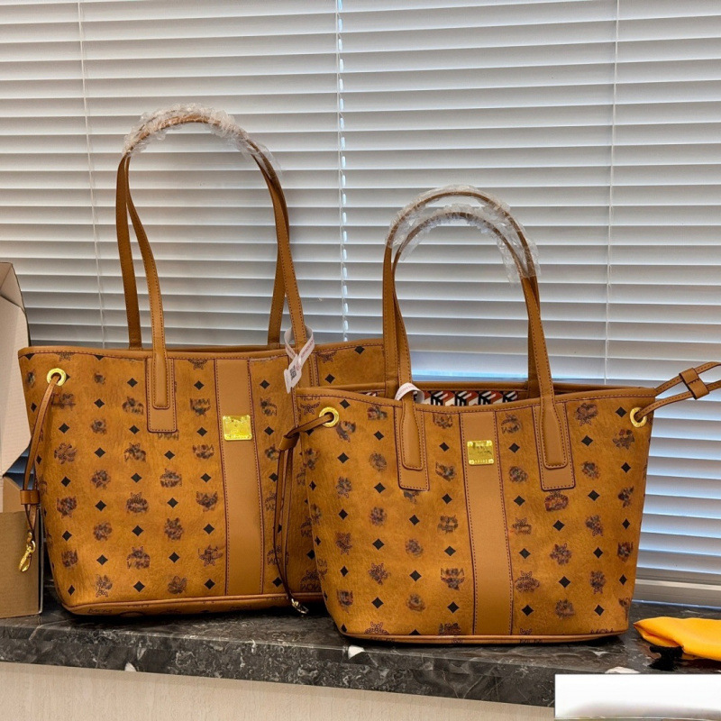 Genuine leather tote bag for women, high-quality MC two-piece tote bag, LV bag, new large-capacity shopping bag, handbag Genuine leather tote bag for women, high-quality MC two-piece tote bag, LV bag, new large-capacity shopping bag, handbag