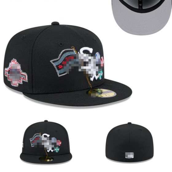 Sombrero de clase AA de alta calidad nueva gorra cerrada MLB gorra de béisbol para hombres y mujeres gorro bordado protector solar para exteriores
