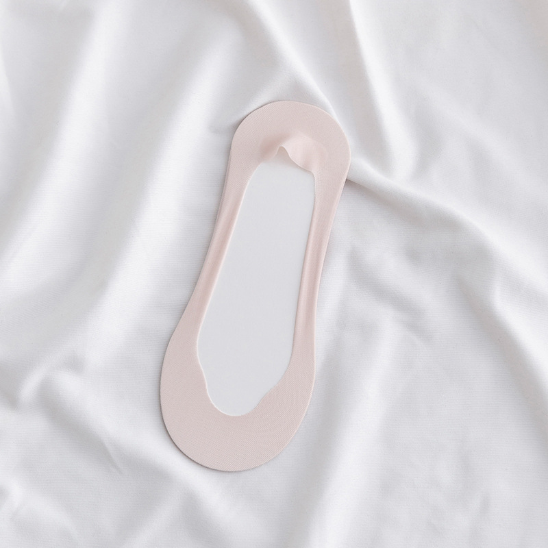 女性用秋用薄手滑り止めボートソックス、浅履き、日本風、脱げにくい、無地綿ソックス、春夏用インビジブルソックス、ショートソックス
