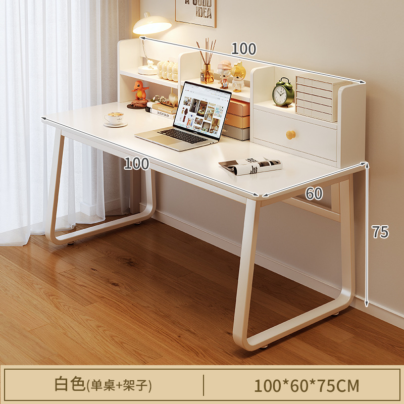 Escritorio para computadora, escritorio moderno y sencillo para escribir y estudiar, escritorio de trabajo sencillo para viviendas de alquiler, mesa y silla de maquillaje para dormitorio, escritorio de oficina. image 14