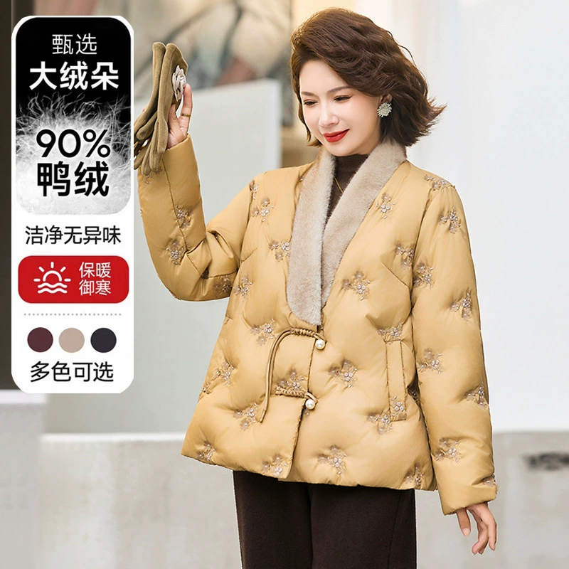 Зимний пуховик для мамы среднего возраста