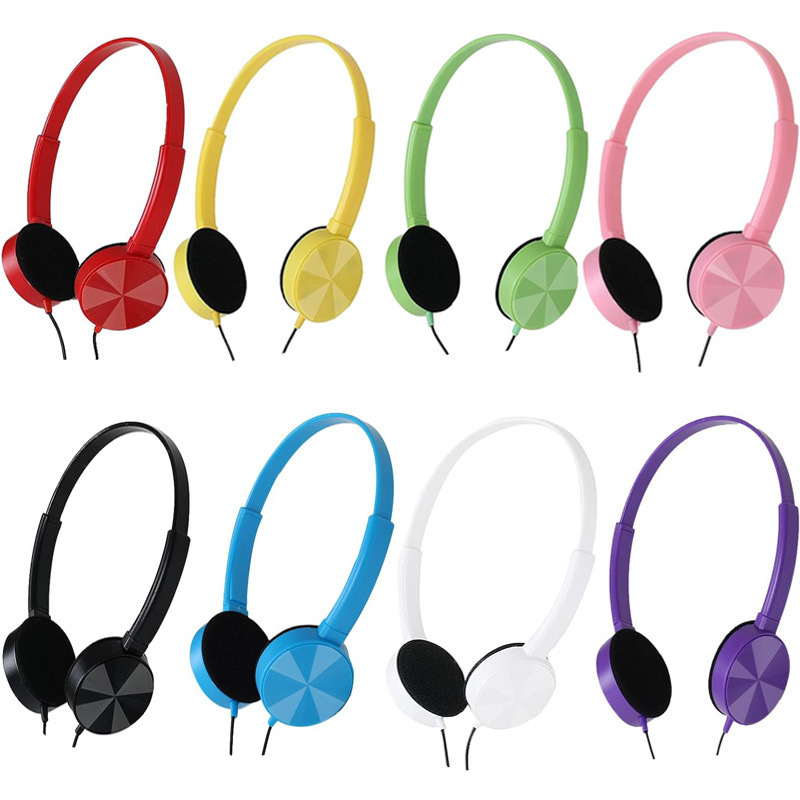 Production of direct batch children headset color 3.5MM wired phablet cheap gift headphones for students Production of direct batch children headset color 3.5MM wired phablet cheap gift headphones for students