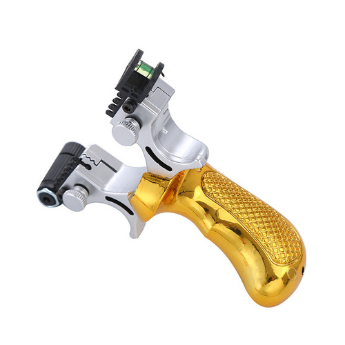 Slingshot wholesale 98k flat leather slingshot horizontal aiming fast pressure infrared laser factory direct sales street stall luminous toy