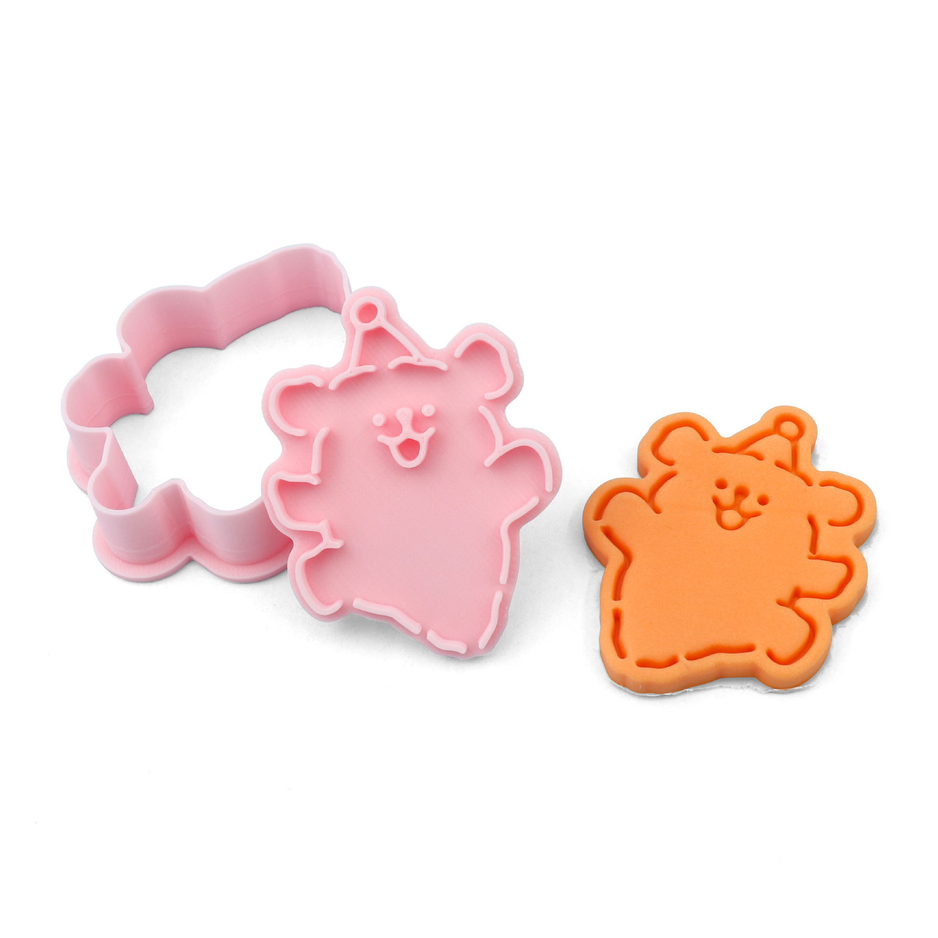 Molde para galletas con forma de cachorro y dibujo de línea, con patrón de dibujos animados en 3D, herramienta realista para hacer galletas de mantequilla DIY. image 6