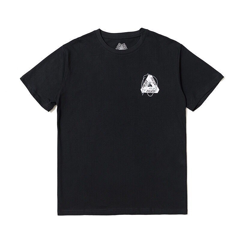 欧米の潮牌palace三角形双紗プリント高品質男女カジュアル半袖tシャツ|undefined