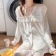 Live broadcast of Korean style ins style gold diamond velvet pajamas women's autumn and winter V-neck princess style gold velvet sweet home clothes running amount