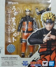 万代 SHF 火影忍者 疾风传 漩涡鸣人 Naruto 可动公仔人偶模型