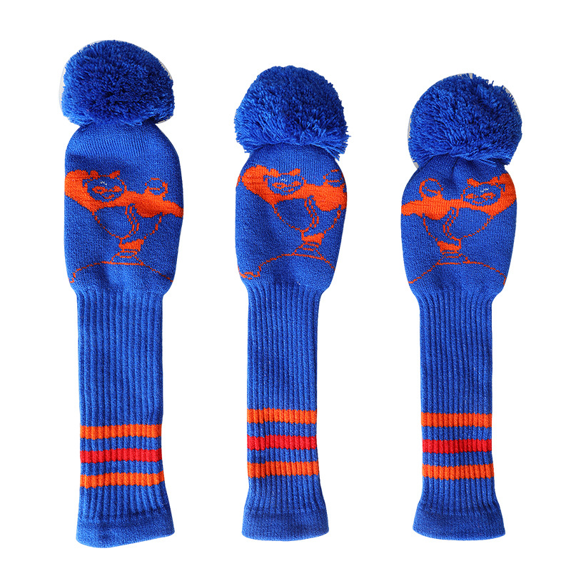 Cubierta de club de golf de punto cubierta de club de madera cubierta de tapa cubierta de club de golf Generación de soporte