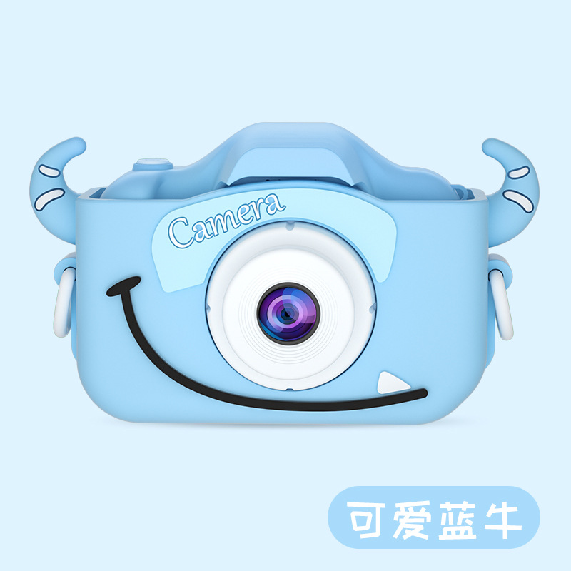 Cámara SLR digital para niños transfronterizos cámara frontal y trasera HD de doble cámara mini cámara de dibujos animados