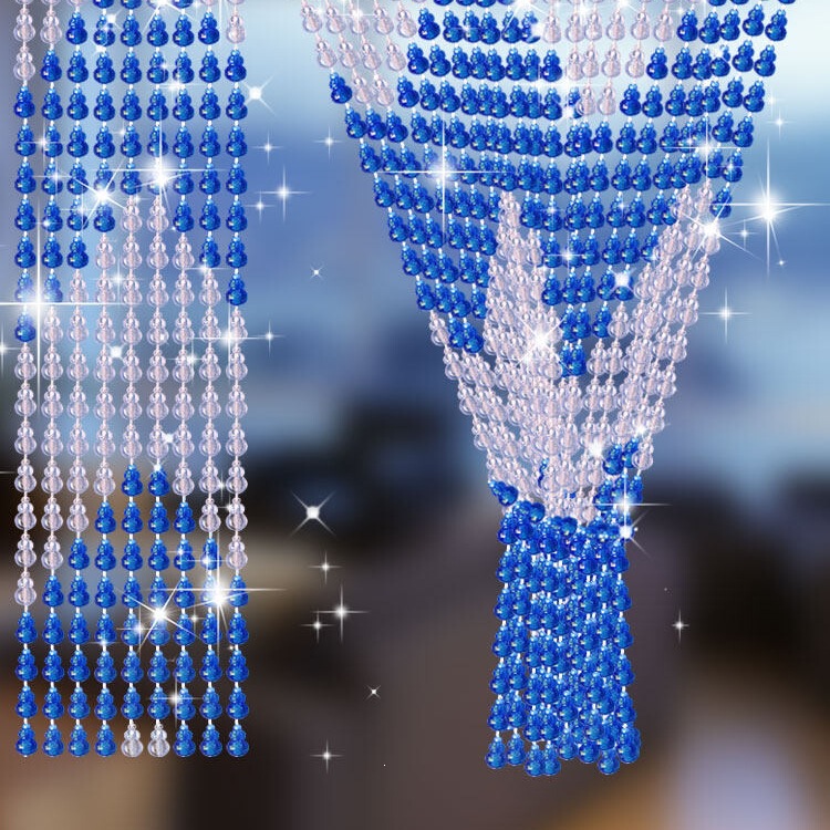 Household Mosquito-Repellent Bead Curtain, Plastic Hanging Curtain, Gourd Door Curtain, Entrance Decoration, Bead Crystal Partition Curtain Household Mosquito-Repellent Bead Curtain, Plastic Hanging Curtain, Gourd Door Curtain, Entrance Decoration, Bead Crystal Partition Curtain