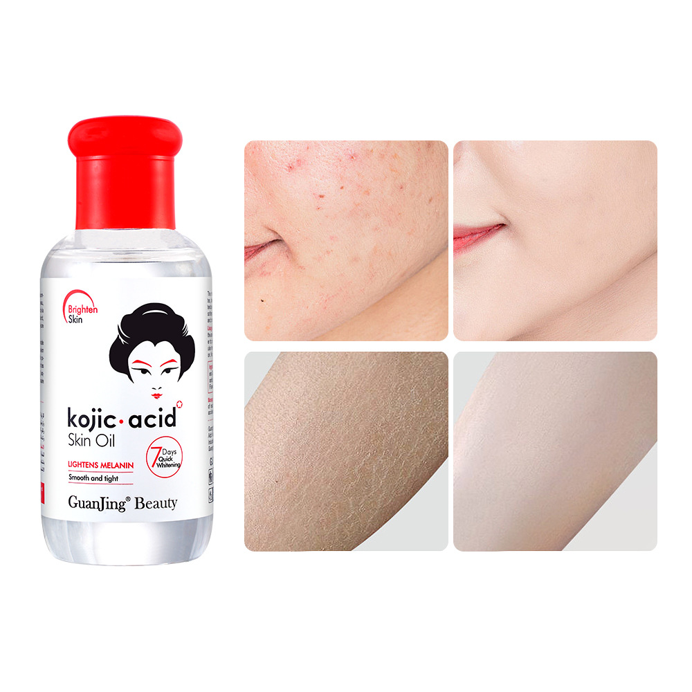 Huile hydratante à l'acide kojique japonais GJ7160, 75ml, boîte exclusive pour membres, 288 pièces_voghion.com