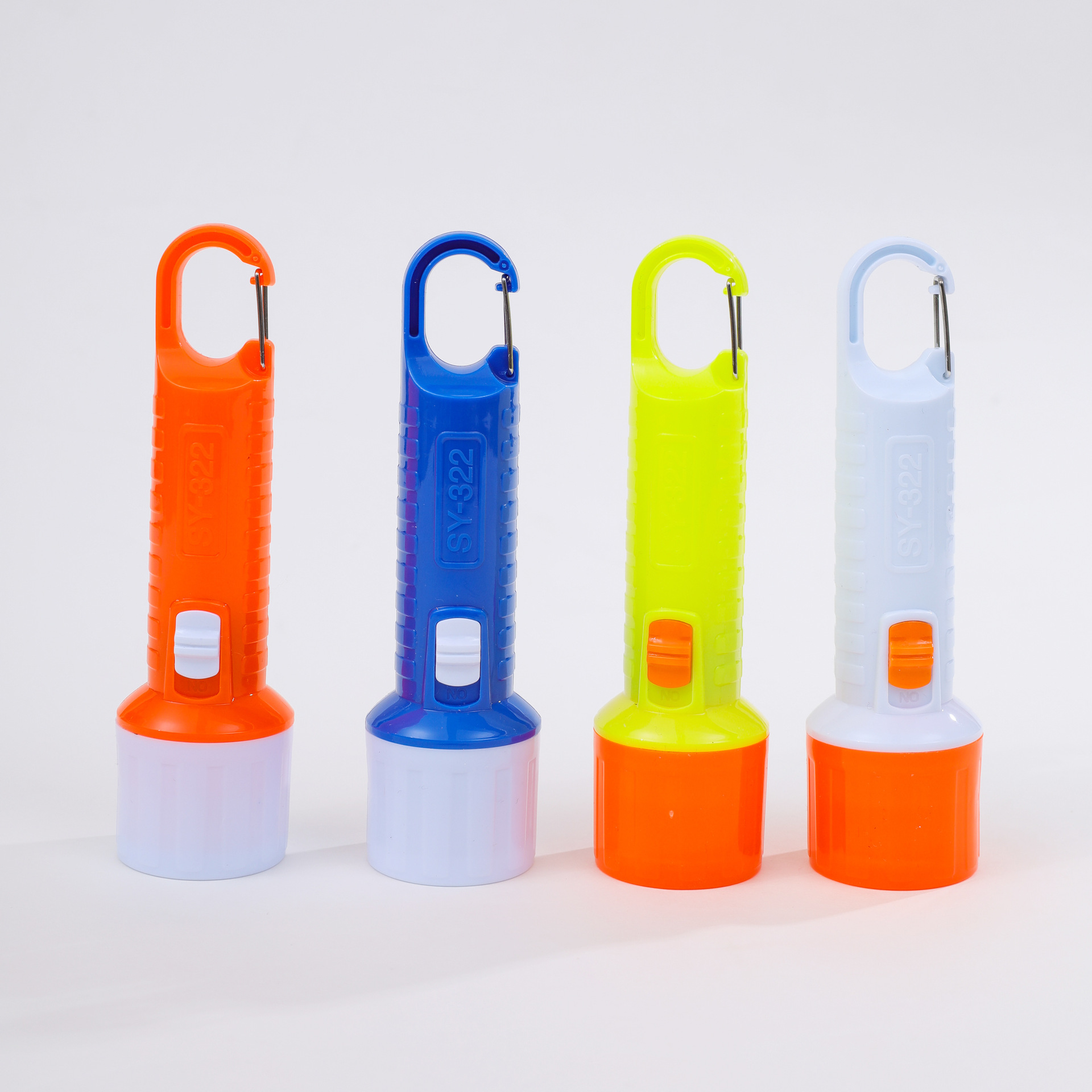 塑料手电筒停电应急手电筒户外夜路照明随身便携迷你便携手电筒