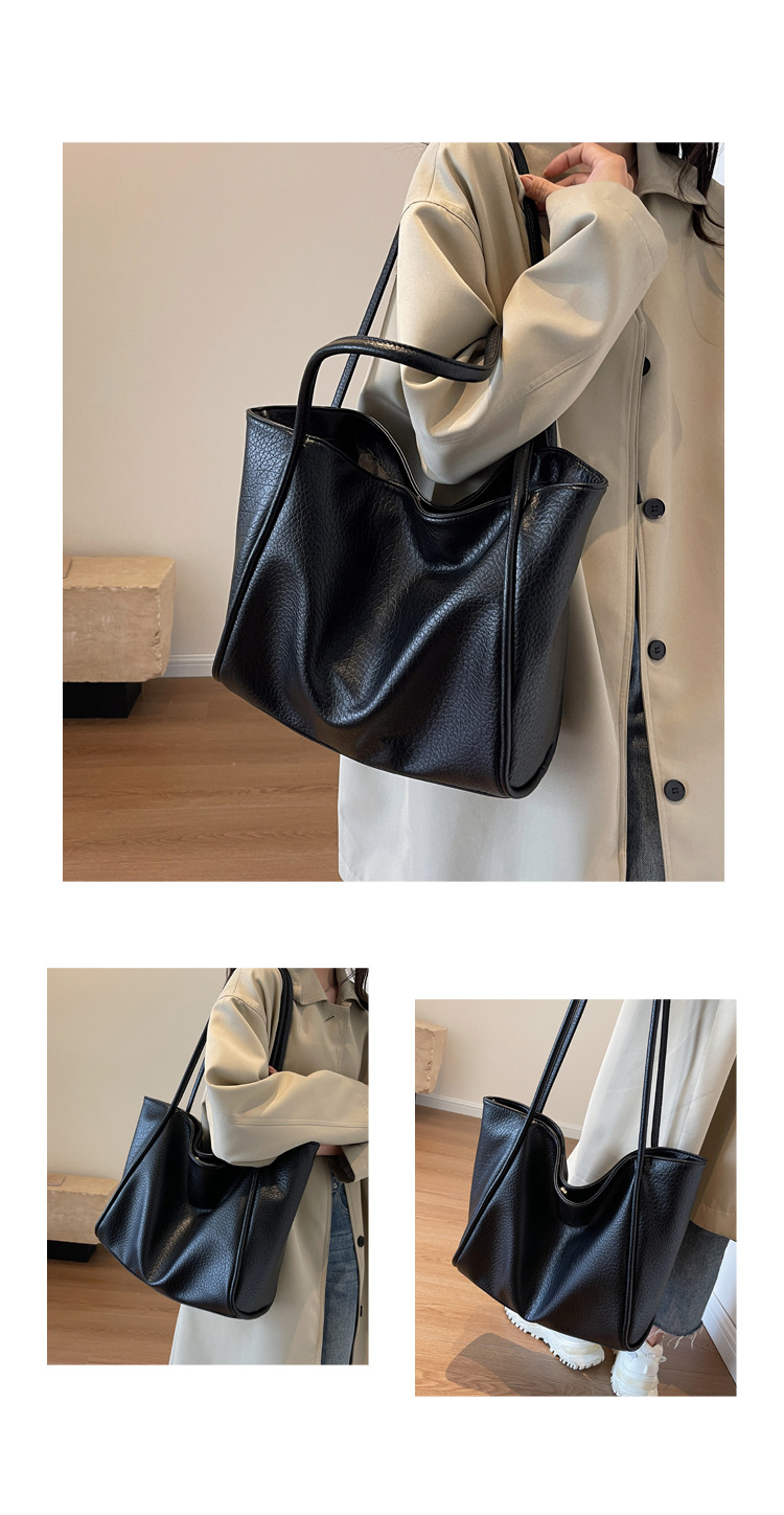 Premium Women's Shoulder Bag Large Capacity Commuter Tote Bag_voghion.com