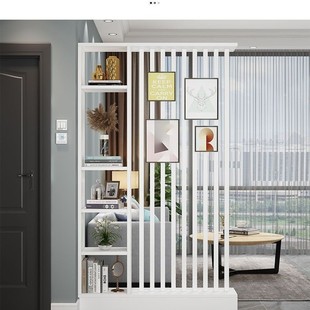 Small Apartment Floor Screen Partition Living Room Entrance Cabinet Home Light Luxury Shaded Creative Partition Decorative Screen Cabinet