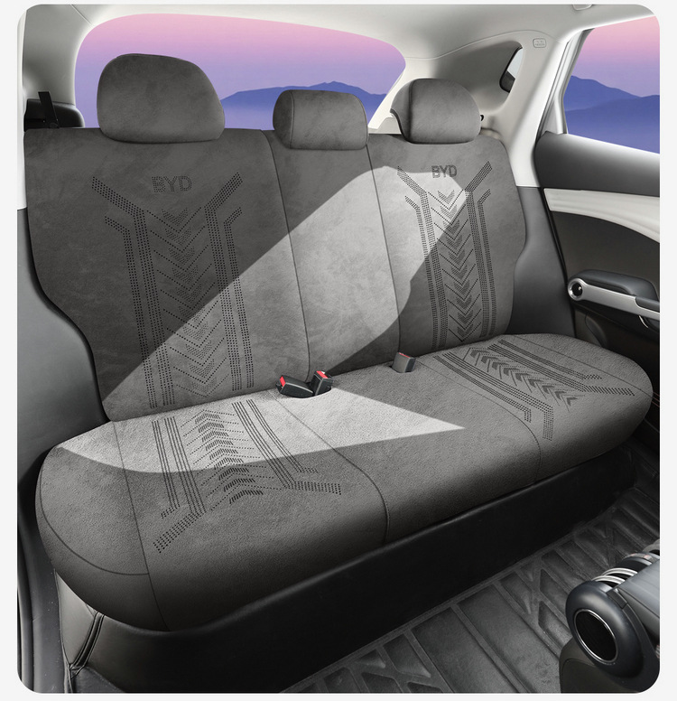 Byd Yuan Plus Champion Edition Suede Car Seat Cushion Four Seasons Universal Car Seat Cover Interior Modified Seat Cover