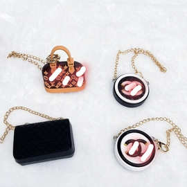 一二三代labubu娃衣配饰 糖胶玩偶labubu衣服挂件 小香风包包饰品