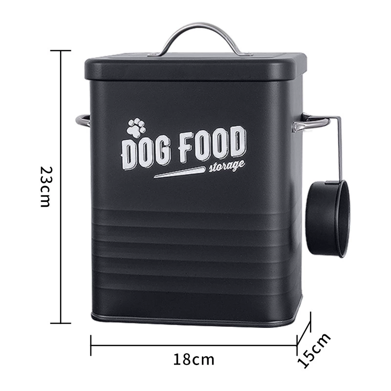 Source Factory Ведро для хранения зерна Герметичное влагостойкое Утюг для домашних животных Настольное ведро для хранения зерна для кошек и собак