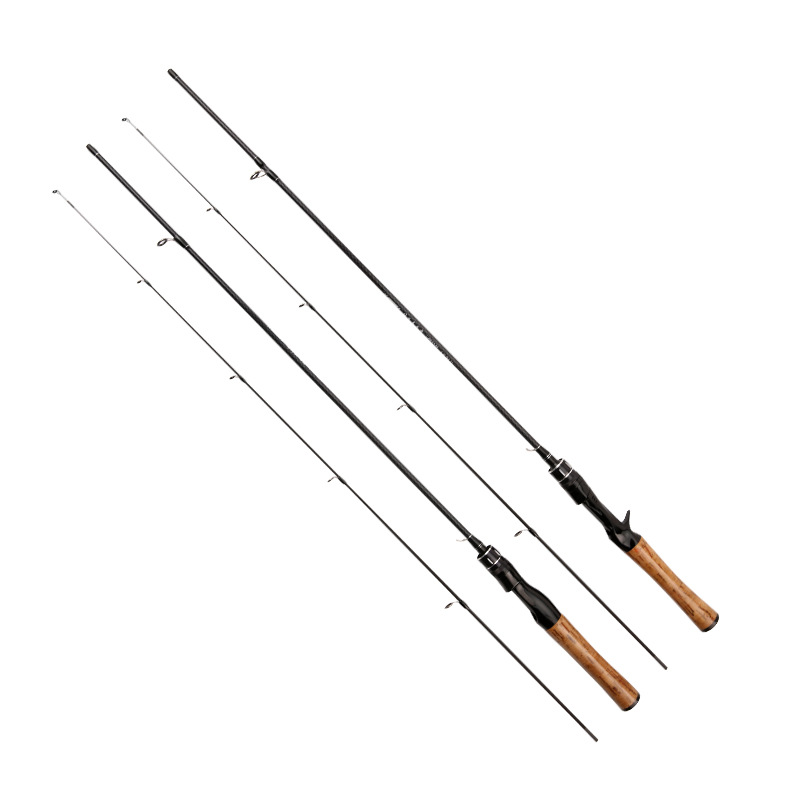 Caña de pesca no carbono UL microcaña de pesca UL microcaña de pistola UL microcaña de pesca sólida