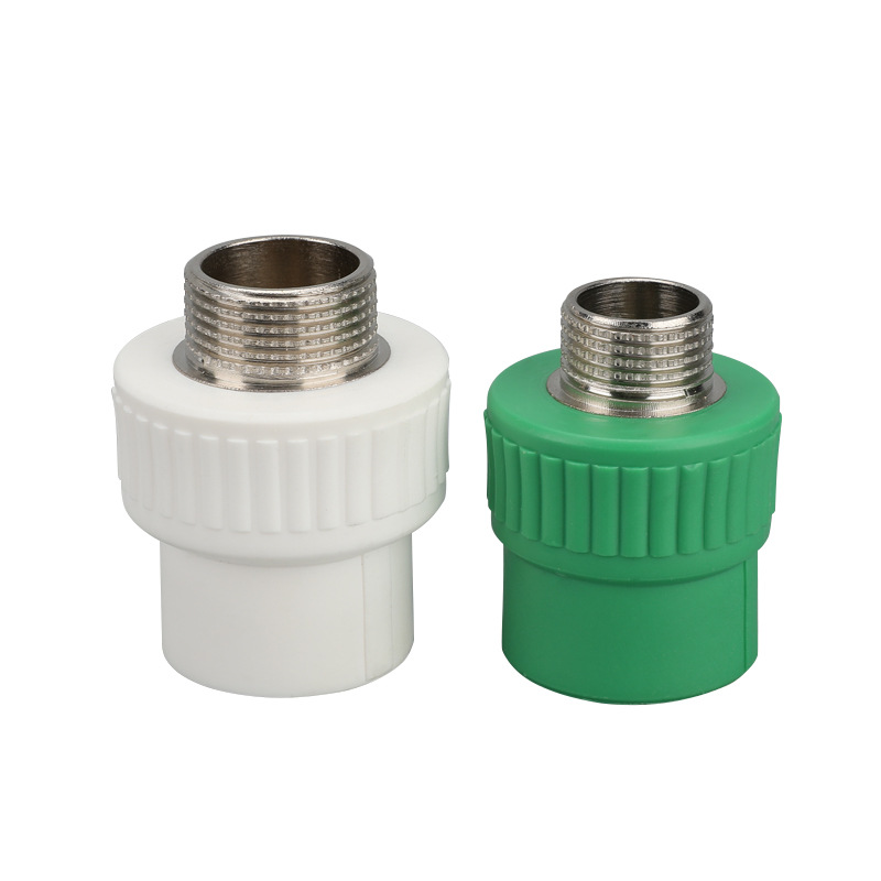 Conector de tubería PPR tee alambre interno 4 puntos codo de alambre externo directo 6 puntos accesorios de tubería de fusión en caliente accesorios de tubería PPR al por mayor image 13