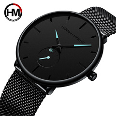 Men's waterproof quartz watch student fashion small second watch Guangzhou source manufacturer wholesale direct sales