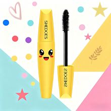 跨境卡通少女初学者防水定型易卸妆7D立体拉长卷翘浓密防汗睫毛膏