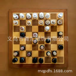 跨境瓶盖造型国际象棋棋子 创意回收风棋类配件（不含棋盘）