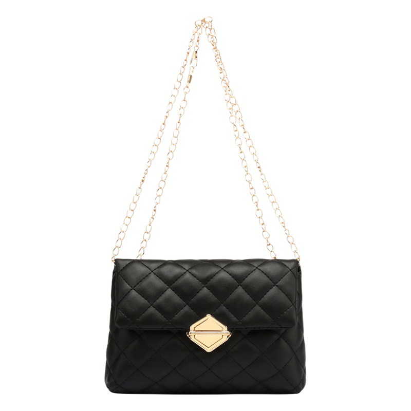 Bolsa de comercio exterior de las mujeres al por mayor de las señoras bags2021 estilo coreano rombo cadena bolsa de hombro de las mujeres bolsa de mensajero