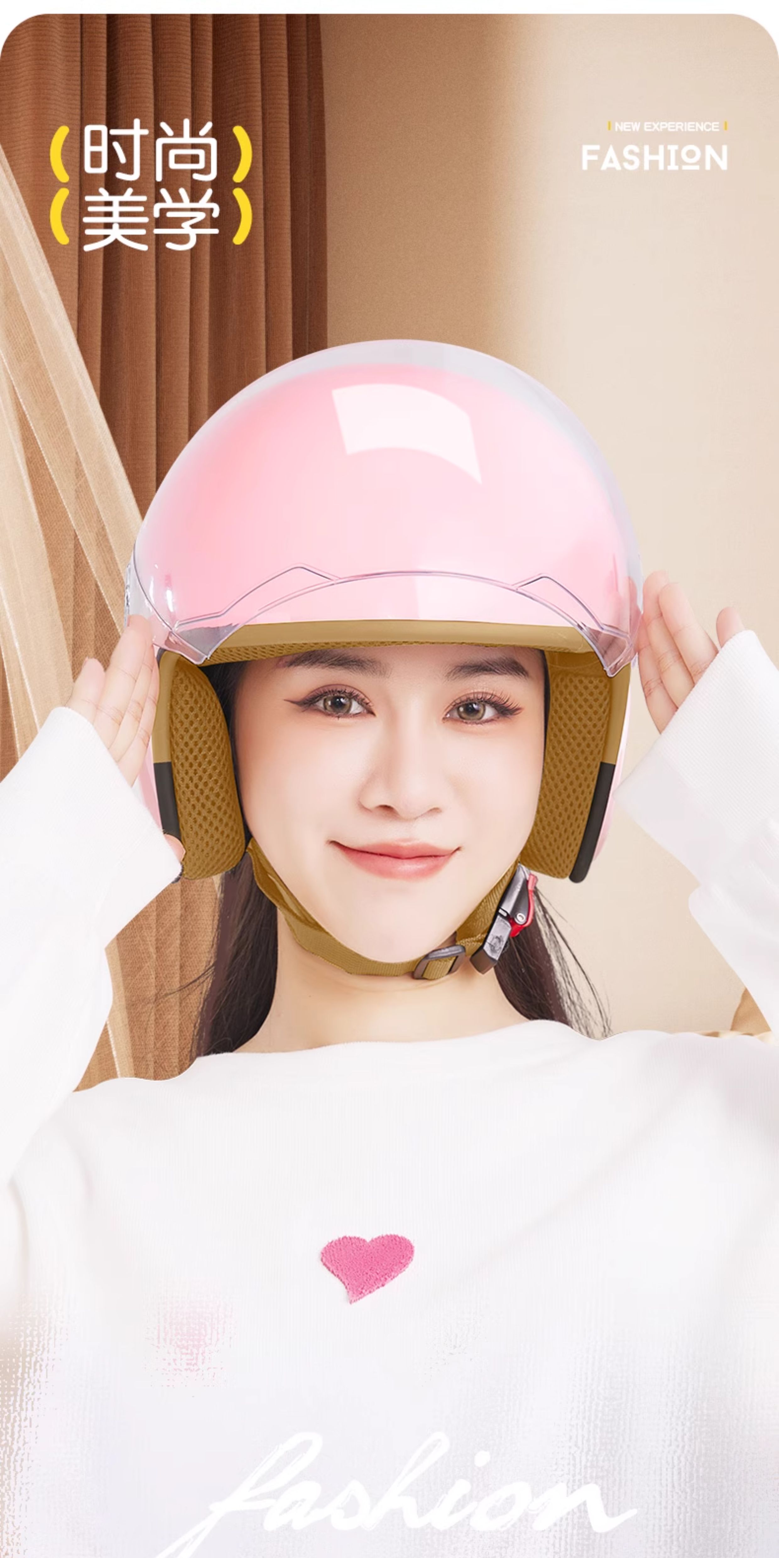 3C Certified Electric Motorcycle Helmet Women Men Universal Warm