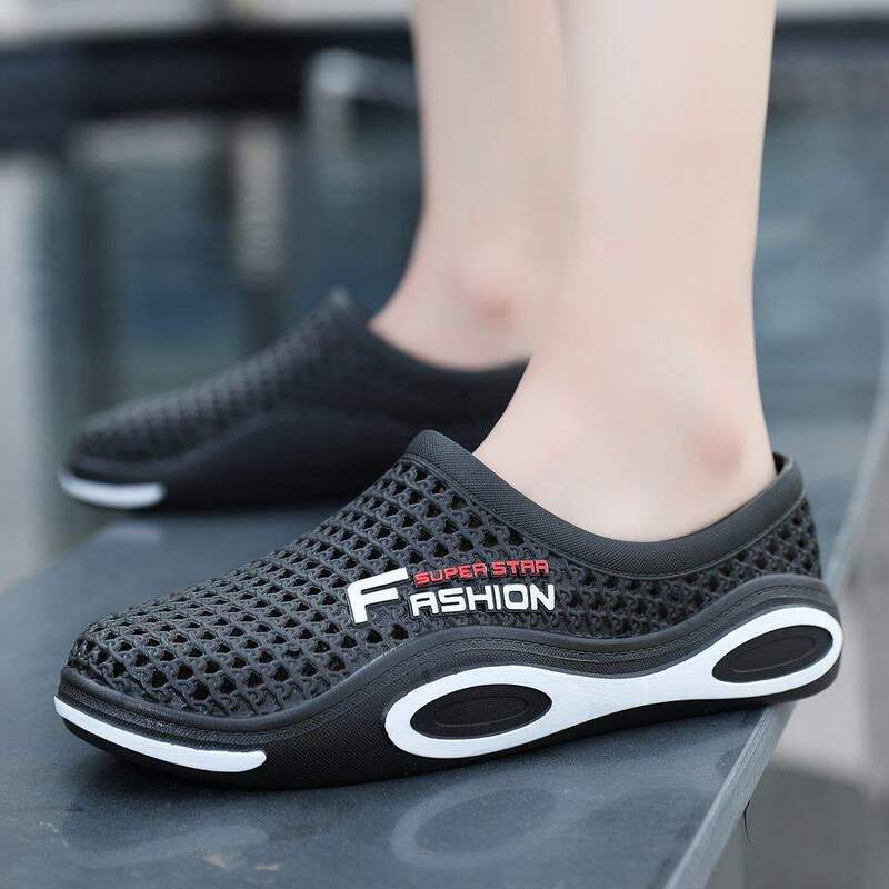 New Style Men's Clogs for Summer, Non-Slip Work and Sports Running Casual Sandals, Breathable Clogs for Men