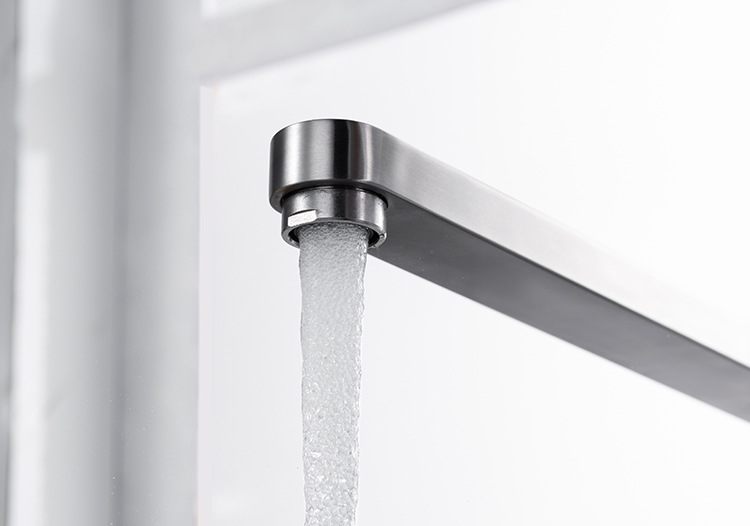304 stainless steel sink, hidden lift folding faucet, invisible faucet, cold, hot and pure water three-in-one undefined
