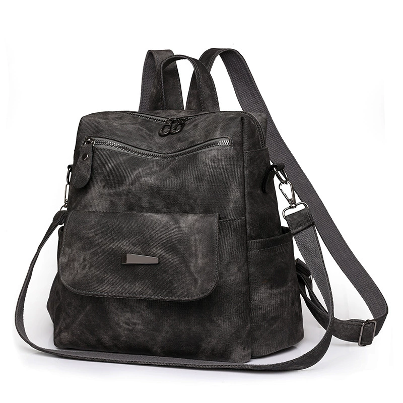 (Cross-border trading), retro capacious backpack, universal bag for traveling
