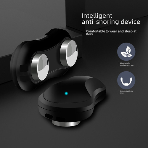 Cross-border male and female snoring mouthpiece anti-snoring electric intelligent anti-snoring device anti-snoring mini snoring mouthpiece household