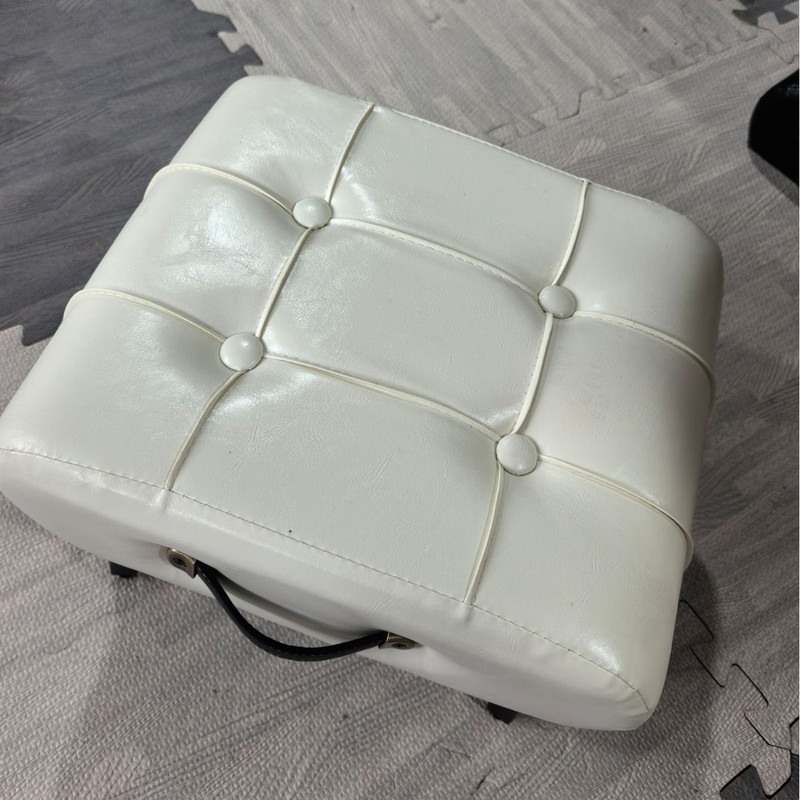 家用门口换鞋凳子软包网红脚踏轻奢茶几矮凳沙发客厅入户简约软座|undefined