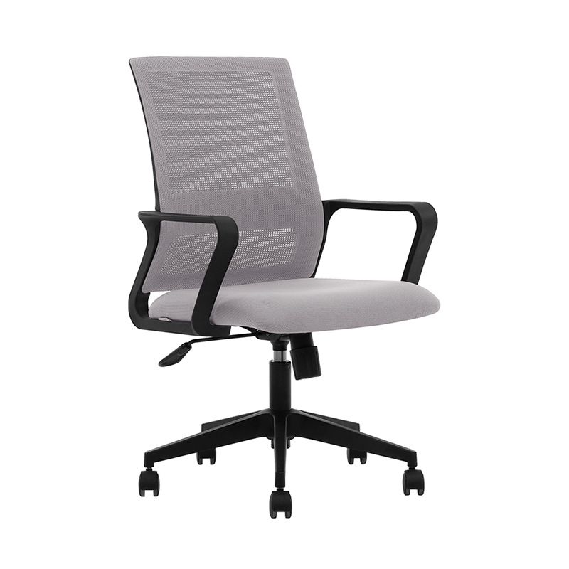 회색 회전 의자