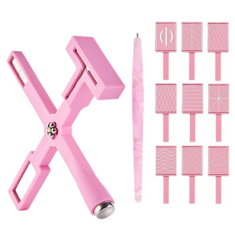 Mejora de estilo de imán de ojo de gato de uñas, elegante ojo de gato cilíndrico multifuncional, herramienta especial para uñas de barra de imán súper fuerte