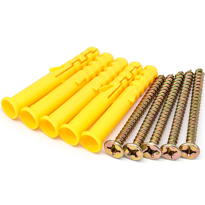 Small yellow croaker plastic expansion screw wholesale nylon expansion bolt expansion plug expansion