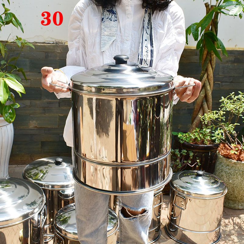 家用蒸饭桶饭甄大小沥米饭蒸饭器饭甄子蒸锅不锈钢甄子饭蒸子