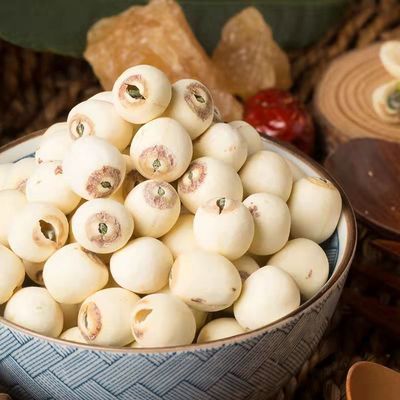 Lotus seed 2022 dried food Microdermabrasion Go to the core Tremella soup Ingredients Gross weight Trade price One piece On behalf of Amazon