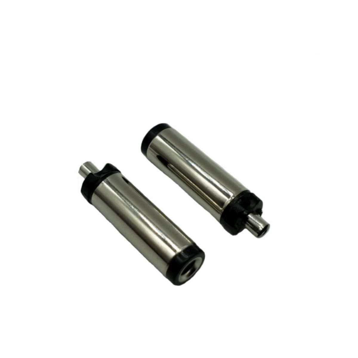 DC5521 平口公头 5.5*2.1*22.5MM 镀镍DC公头 DC5521电源音频插头