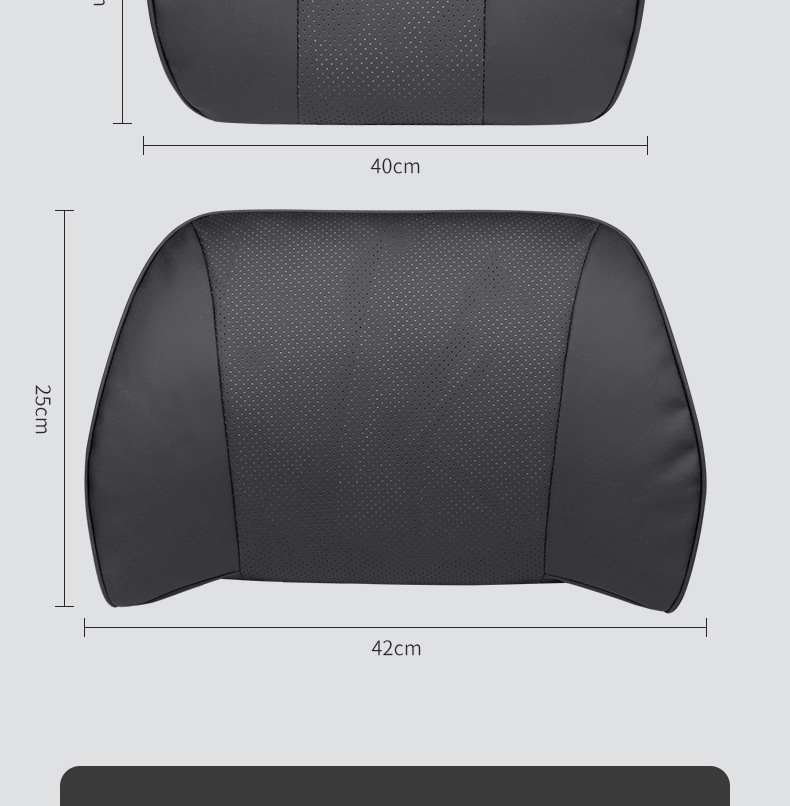 Suitable for Xpeng G6/G9/P5/P7/X9/M03 Headrest and Lumbar Support Car Seat Breathable Soft Neck Pillow