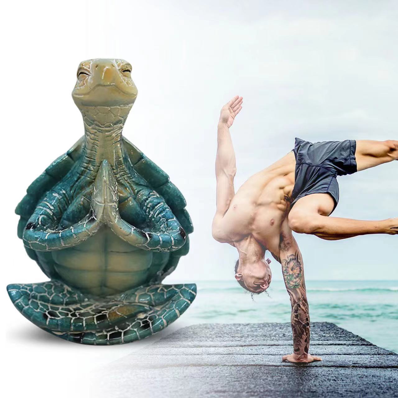 Turtle Meditation Ornament 2