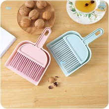Mini table brush dustpan set household broom floor brush