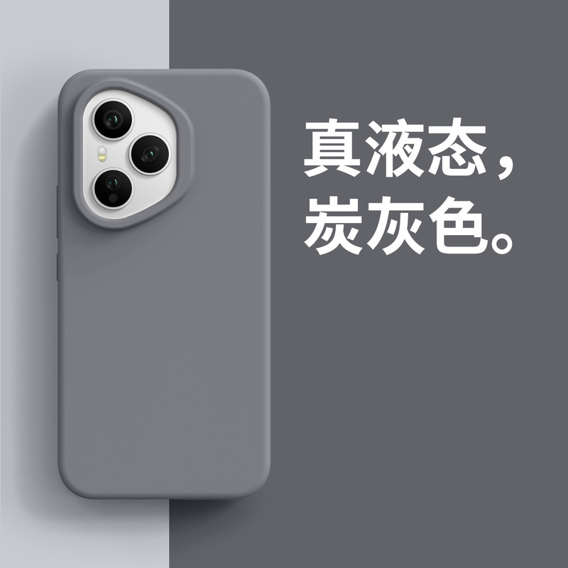 适用荣耀400手机壳液态硅胶保护套荣耀400Pro全包防摔壳纯色|undefined