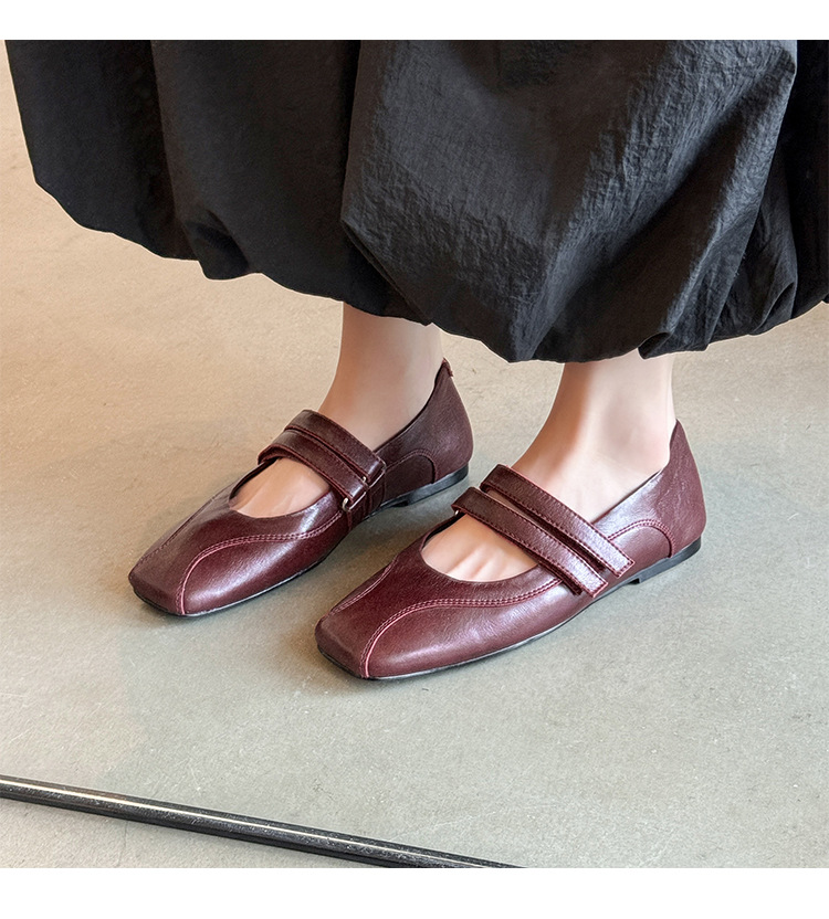 CHIKO Cleary Square Toe Block Heels Mary Jane Shoes