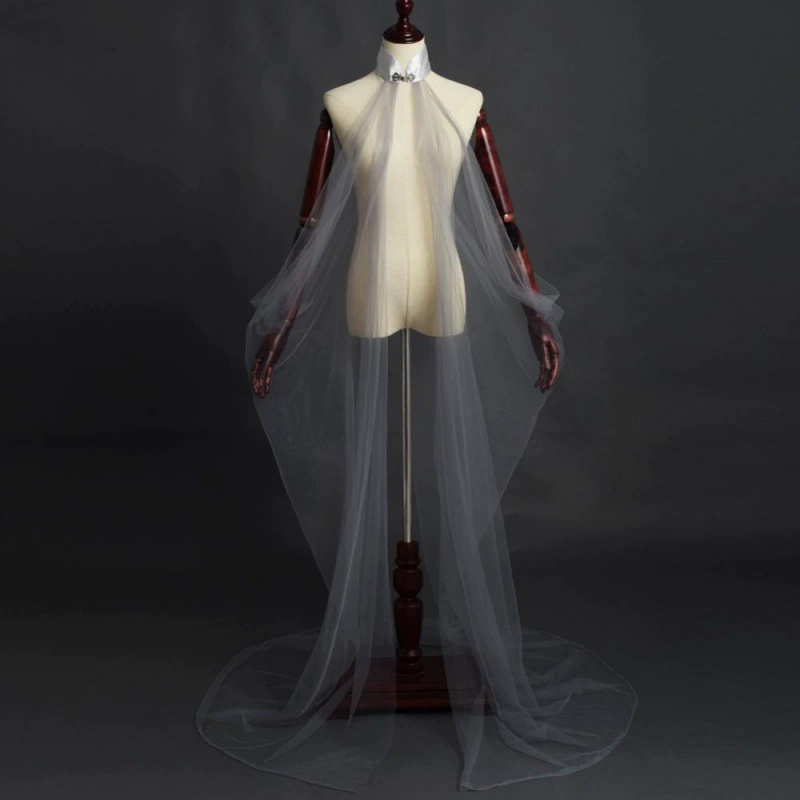 Cloak for bride, long trench coat, 2020