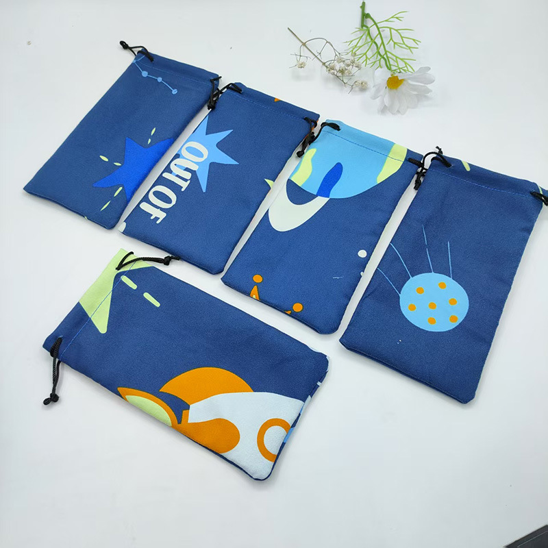 Bagos de gafas de impresión para niños bolsas de tela pequeñas bolsas de gafas bolsas de tela bolsas de gafas bolsas de gafas image 4