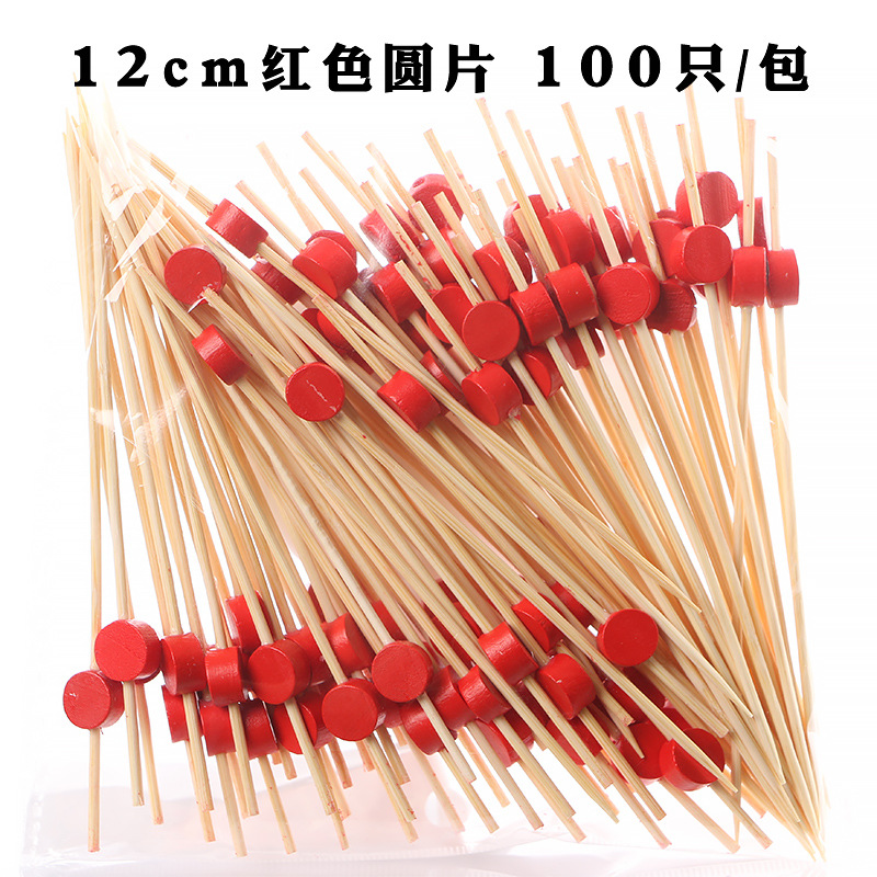 Fruit stick desechable flor stick