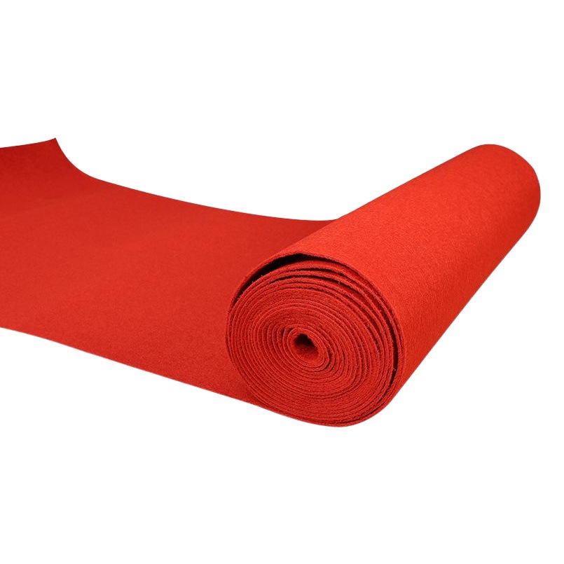 Alfombra roja desechable para exposiciones, alfombra de exhibición al por mayor, alfombra roja desechable para bodas y escaleras.