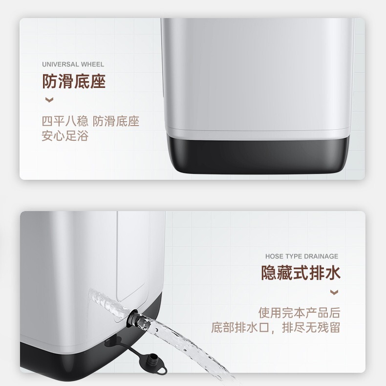 康佳折り畳み足桶全自動家庭用加熱電動マッサージ足浴槽足浴桶メーカー卸売り|undefined