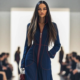 连衣裙;时尚休闲套装;女士连体裤